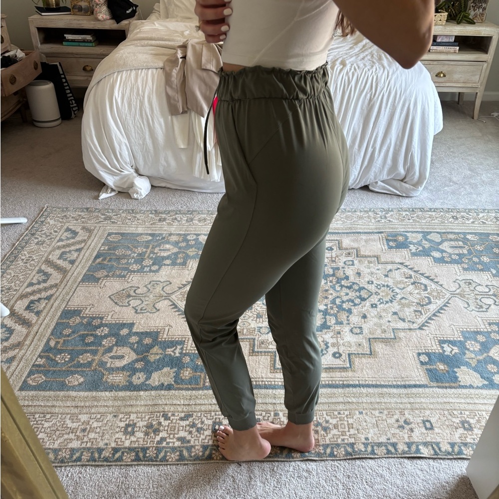 Army Green Lululemon Joggers